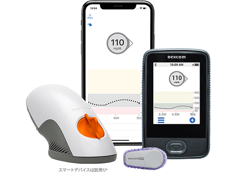 DexcomG6 CGMシステム(持続グルコースモニタリングシステム)